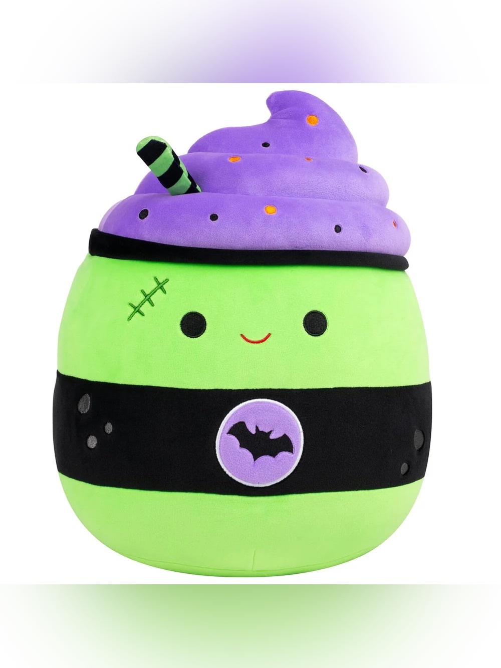 NEW Squishmallows Bartok the Zombie Milkshake 8 inch 2025 Halloween Squishmallow
